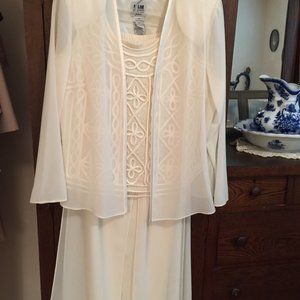 Petite Cocktail Pants Suit